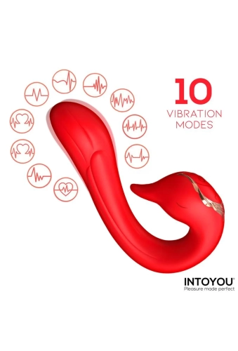 Intoyou Swana - niezwykły wibrator ze stymulatorem łechtaczki