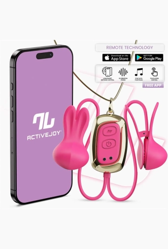 Intoyou App Tickly Nipple Clamps - klipsy na sutki sterowane aplikacją