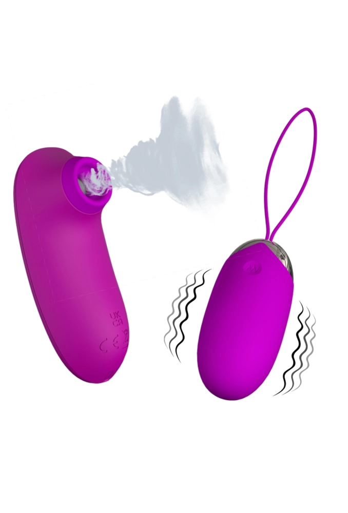 Pretty Love Orthus - wibrujące jajeczko i masażer łechtaczki 4.webp