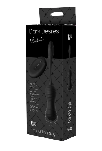 Dark Desires Virginia - poruszające się kulki dopochwowe