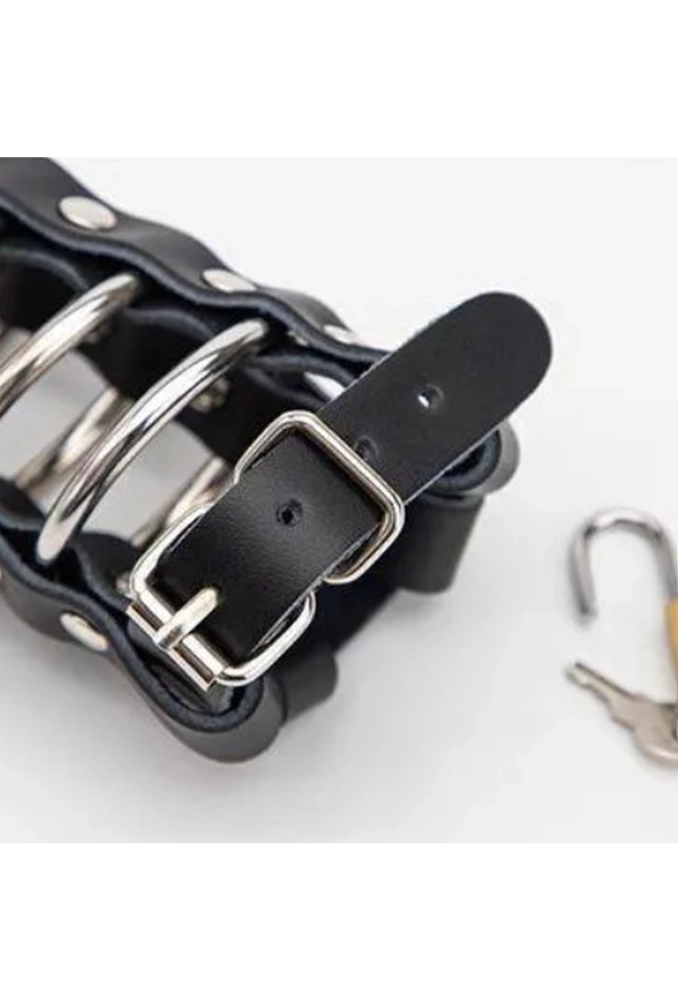 Mokko Chastity Cage Black - kaganiec na penisa 4.webp
