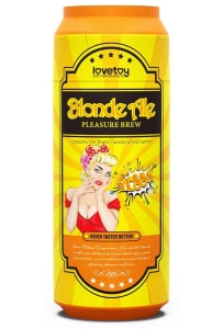 Lovetoy Pleasure Brew Masturbator-Blond Ale - masturbtor w puszcze od piwa