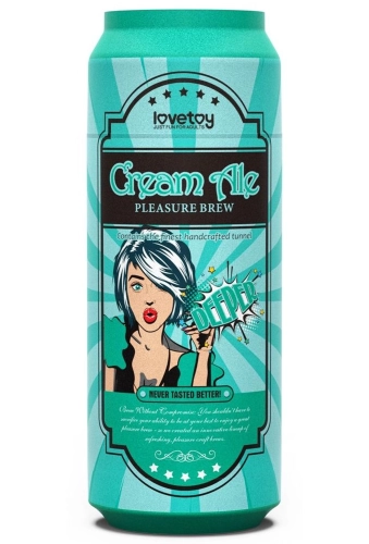 Lovetoy Pleasure Brew Masturbator Cream Ale - masturbtor w puszcze od piwa
