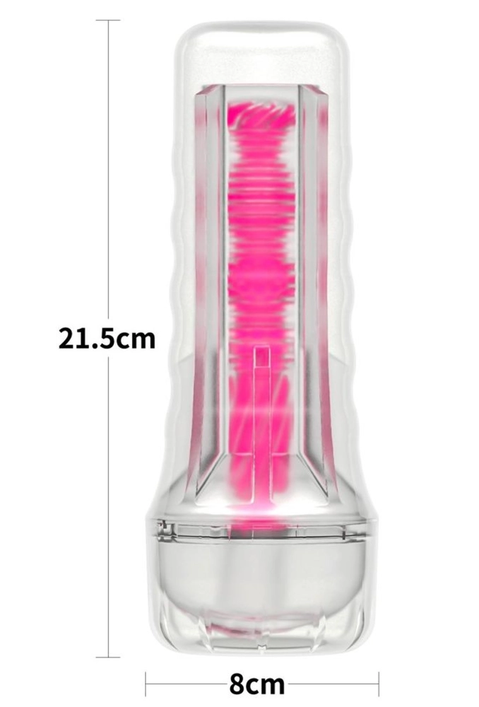 Lumino Play Masturbator Pink Glow 8,5 - masturbator typu fleshligt 6.webp