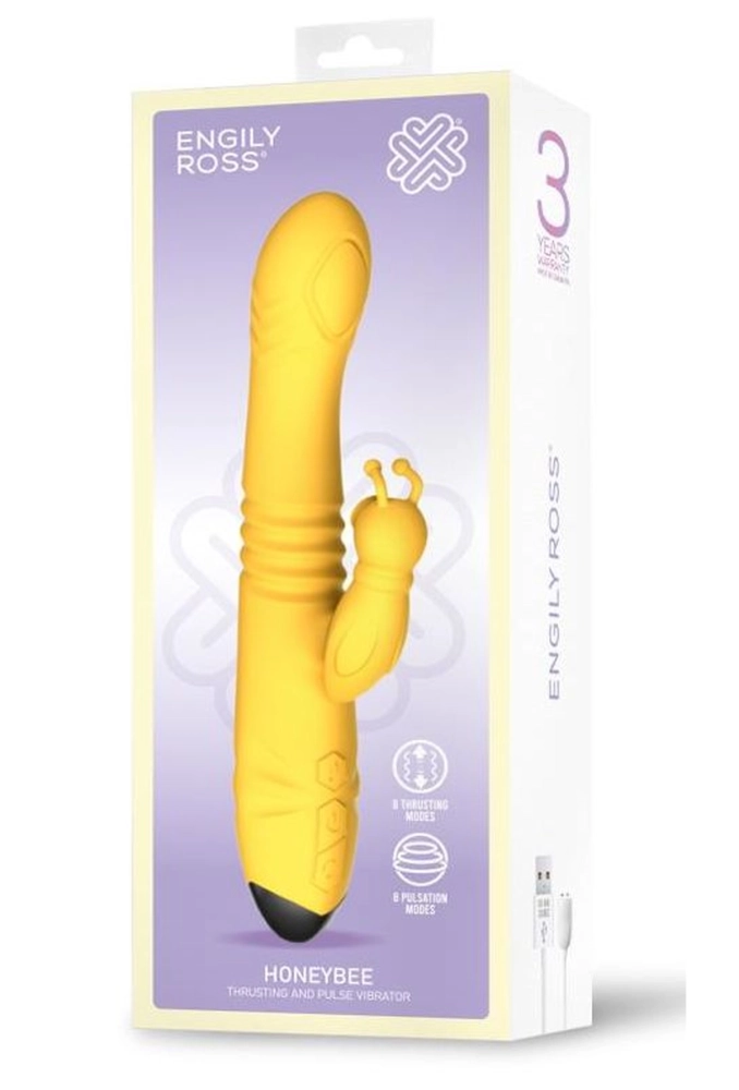 Engily Ross Honeybee Vine - wibrator z ruchem posuwistym góra-dół.webp