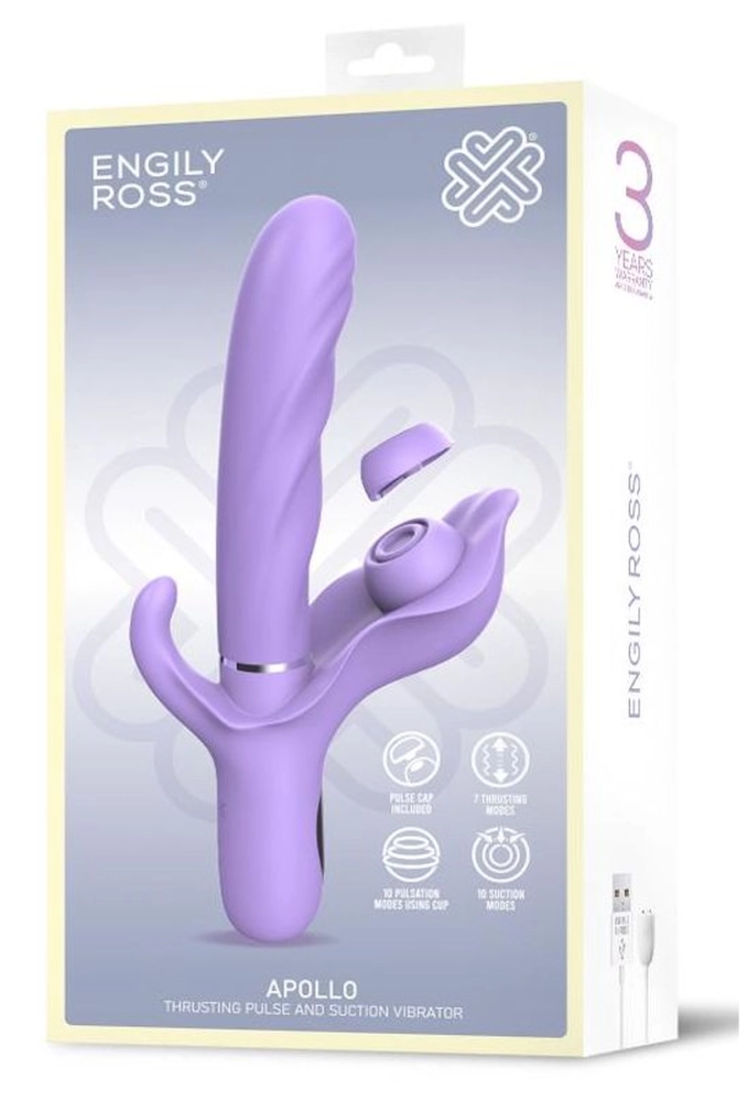 Engily Ross Apollo - wibrator z ruchem posuwistym góra-dół i pulsacjami 10.webp