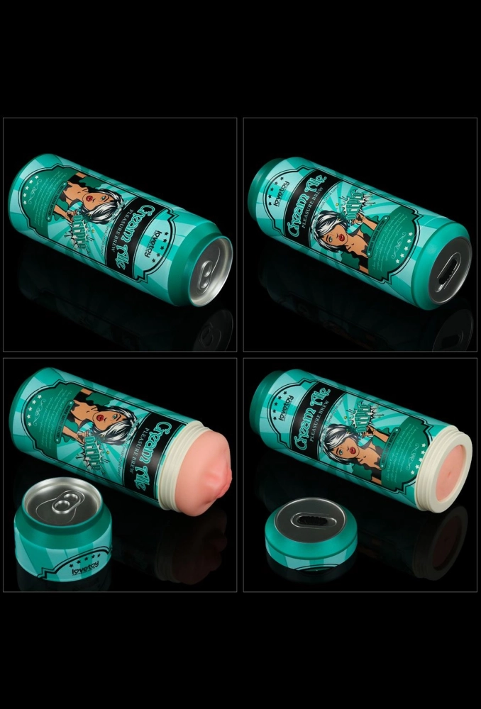 Lovetoy Pleasure Brew Masturbator Cream Ale - masturbtor w puszcze od piwa 4.webp