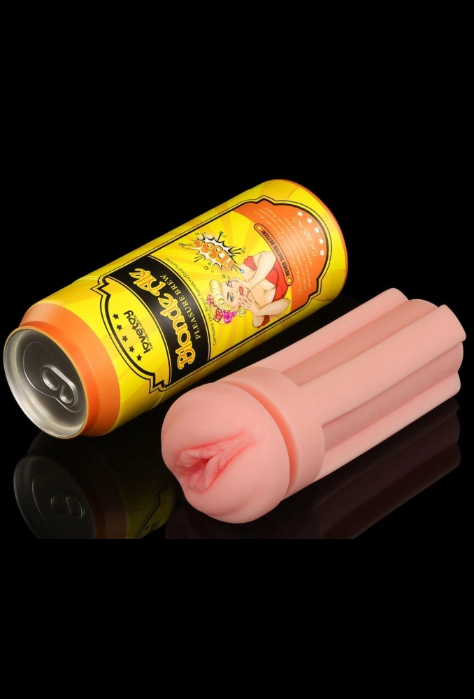 Lovetoy Pleasure Brew Masturbator-Blond Ale - masturbtor w puszcze od piwa 3.webp
