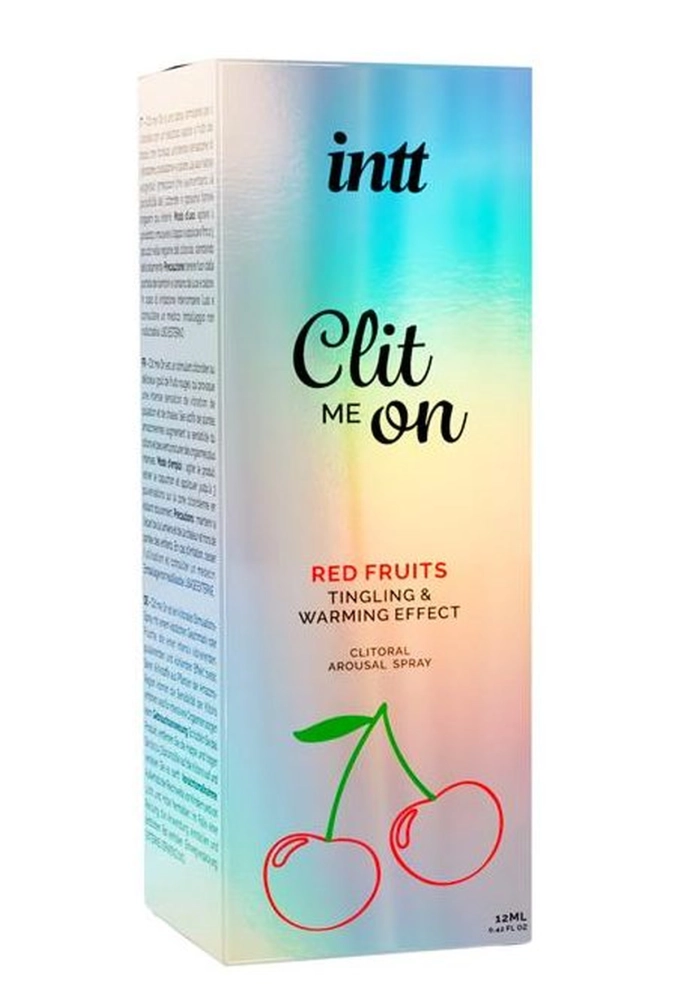 Intt Clitoris Stimulator Spray Clit Me On Red Fruits - spray zwiększający doznania u kobiet.webp