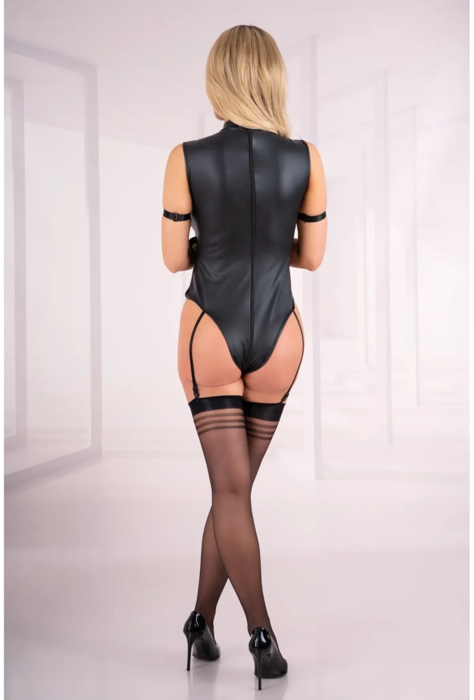 LivCo Corsetti Fashion Dracula Black - czarne body z pończochami 2.webp