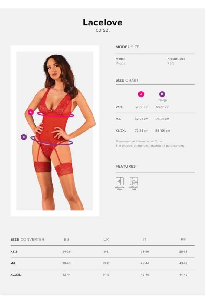 Obsessive Lacelove  - prześwitujący czerwony gorset 6.webp