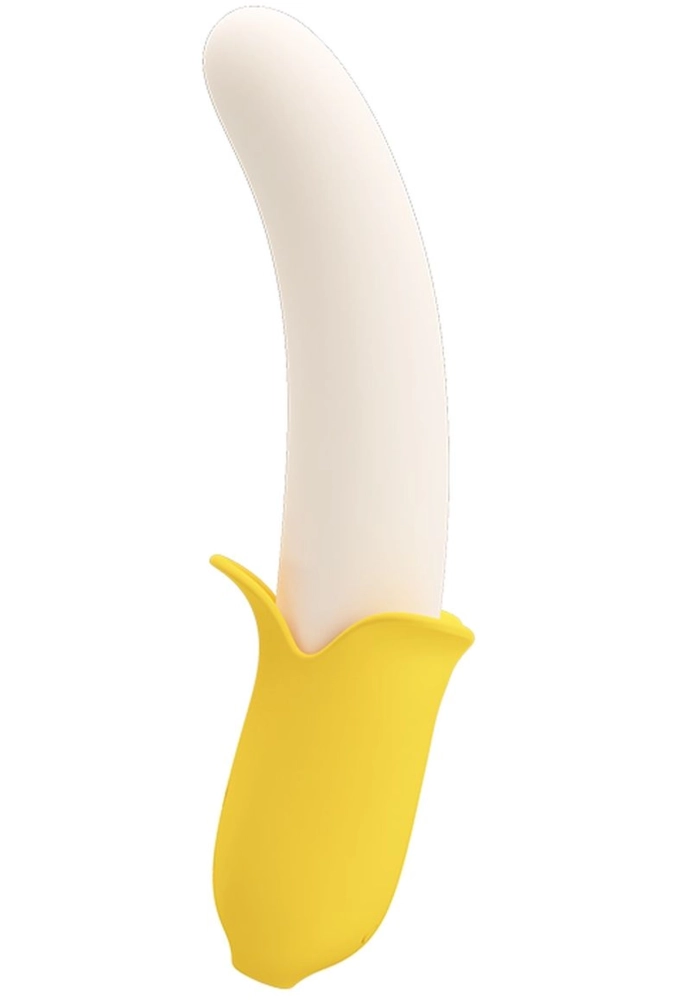 Pretty Love Banana Greek - zabawny wibrator z ruchem góra-dół.webp