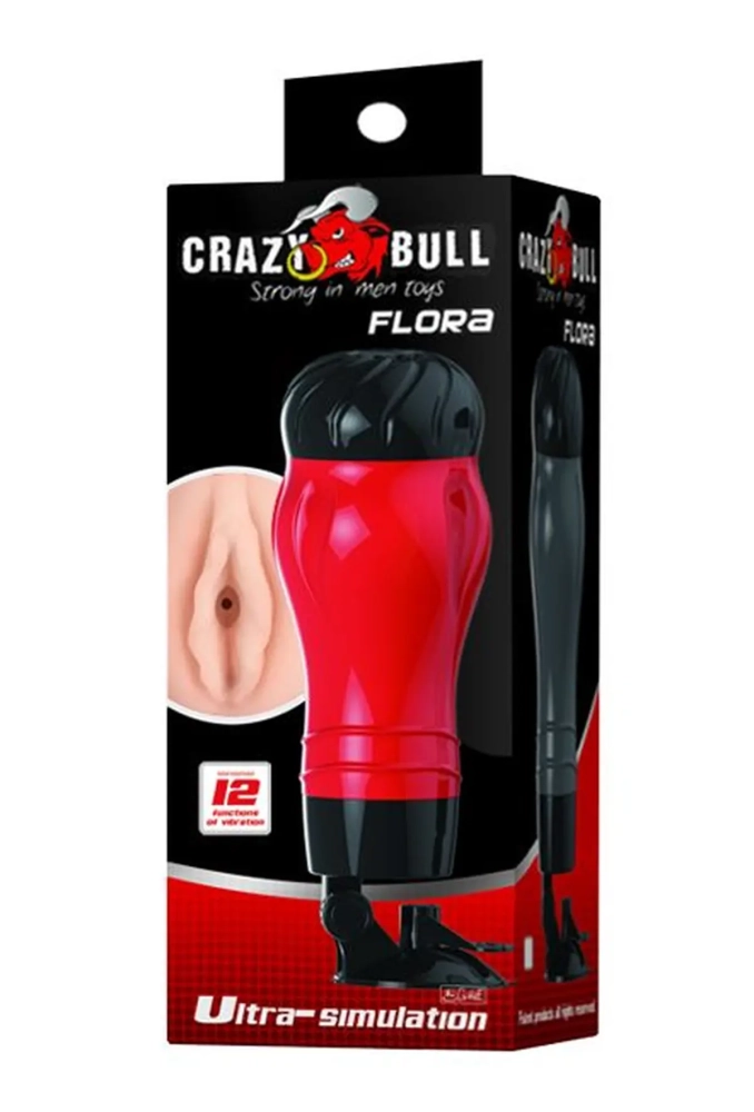 Crazy Bull Flora - masturbator typu fleshlight z przyssawką 6.webp