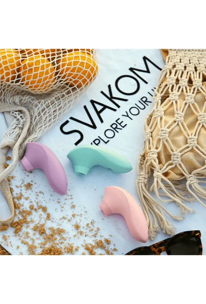 Svakom Pulse Lite Neo Mint - bezdotykowy masażer łechtaczki sterowany aplikacją 8.webp