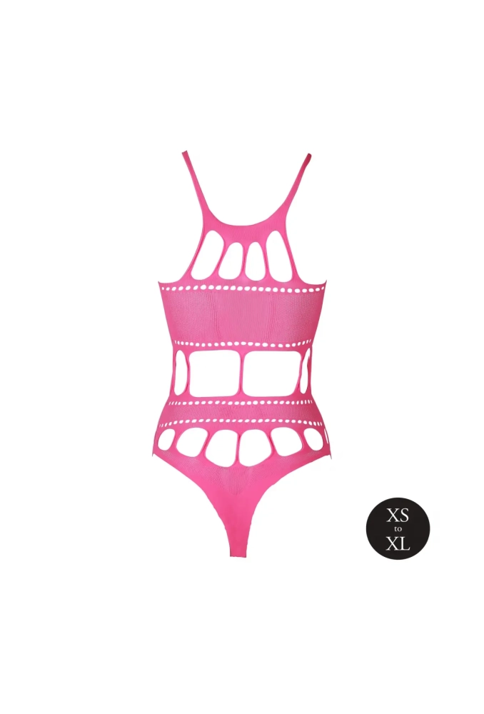 Ouch! Body Neon Pink - świecące w ciemności bezszwowe różowe body 5.webp