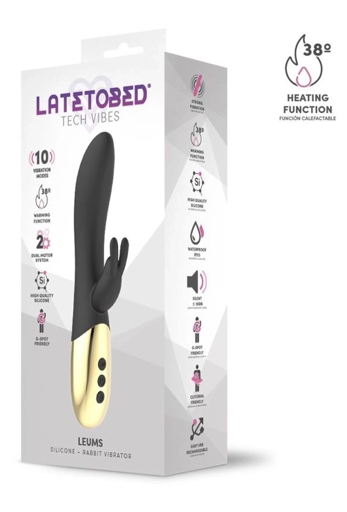 Latetobed Leums - podgrzewany wibrator z króliczkiem 4.webp