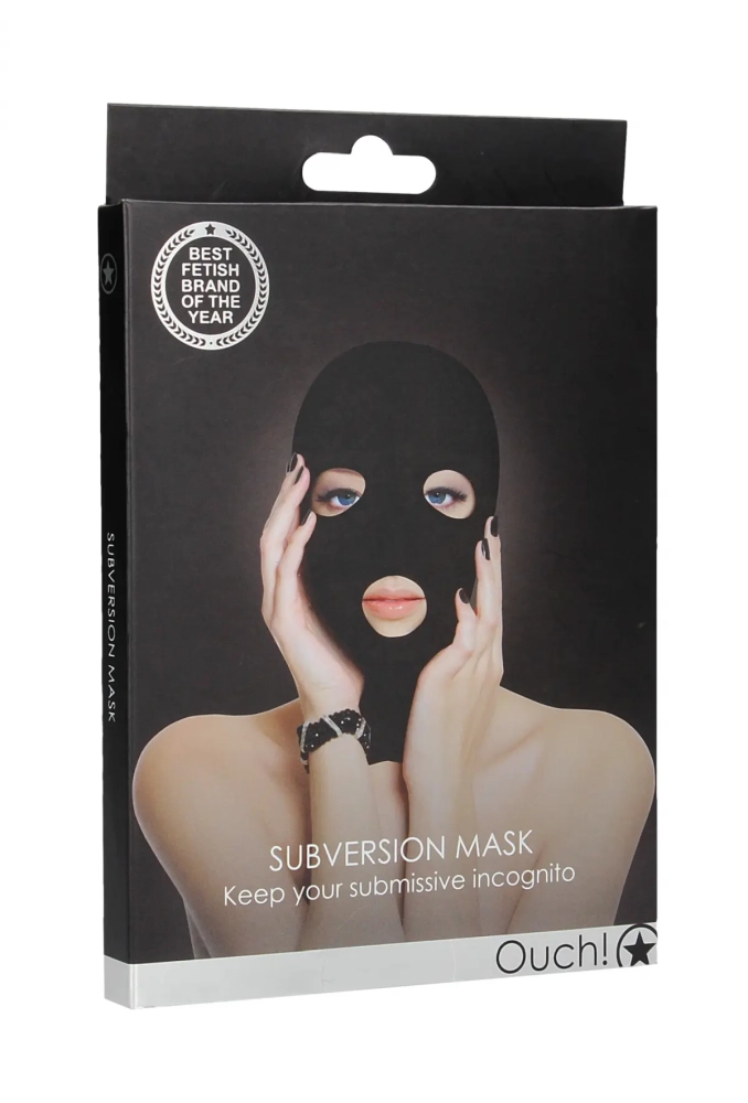 Ouch! Subversion Mask Black - maska kominiarka czarna.webp