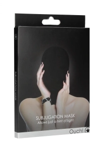 Ouch! Subjugation Mask Black - maska kominiarka czarna