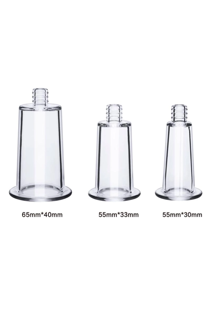 Latetobed Dupper Clitoris And Nipple Manual Pump 3 Cups - pompka powiększająca sutki 2.webp