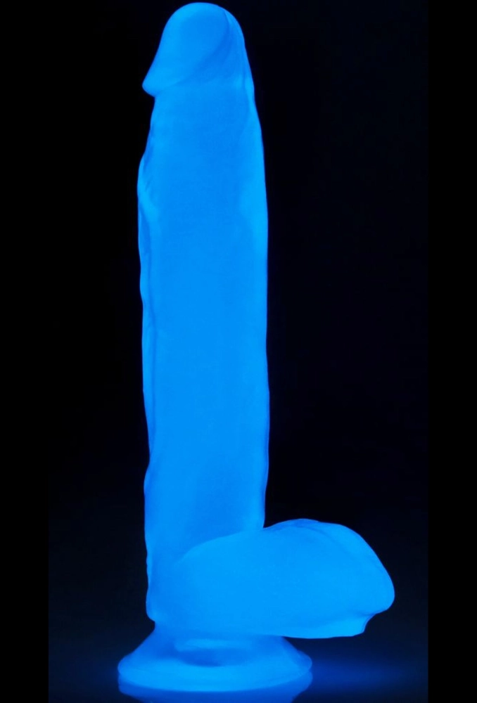 Lovetoy Lumino Play Dildo 10 - dildo świecące w ciemności 4.webp