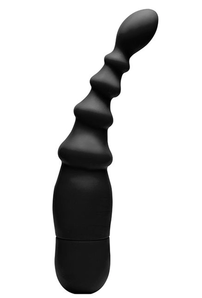 Menzstuff P-spot Reach Vibe Black - masażer prostaty koraliki analne.webp