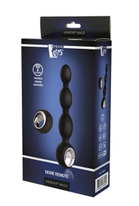 Midnight Magic Dione Remote - wibrujące koraliki analne sterowane pilotem