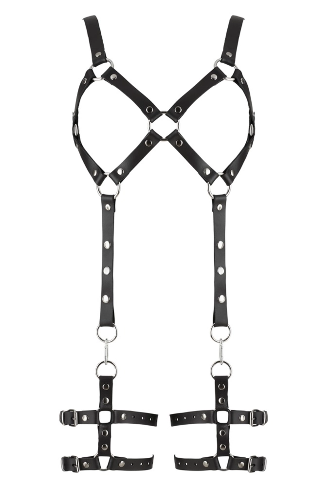 ZADO Leather Harness - uprząż na klatkę piersiową i uda 5.webp