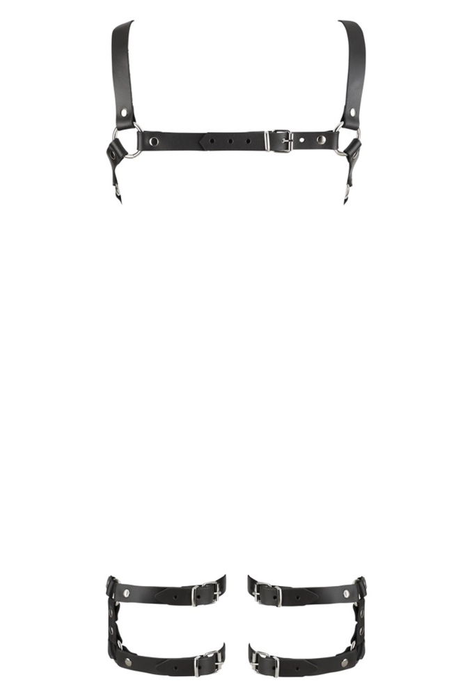 ZADO Leather Harness - uprząż na klatkę piersiową i uda 6.webp