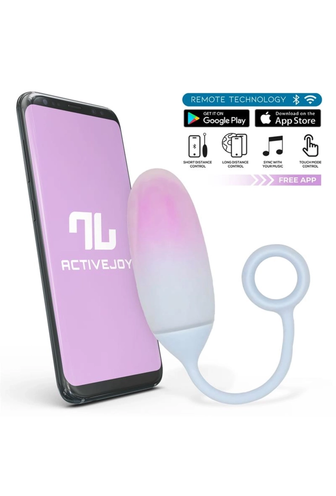 Intoyou App Series Vibrating Egg Blue - jajeczko wibrujące sterowane aplikacją.webp