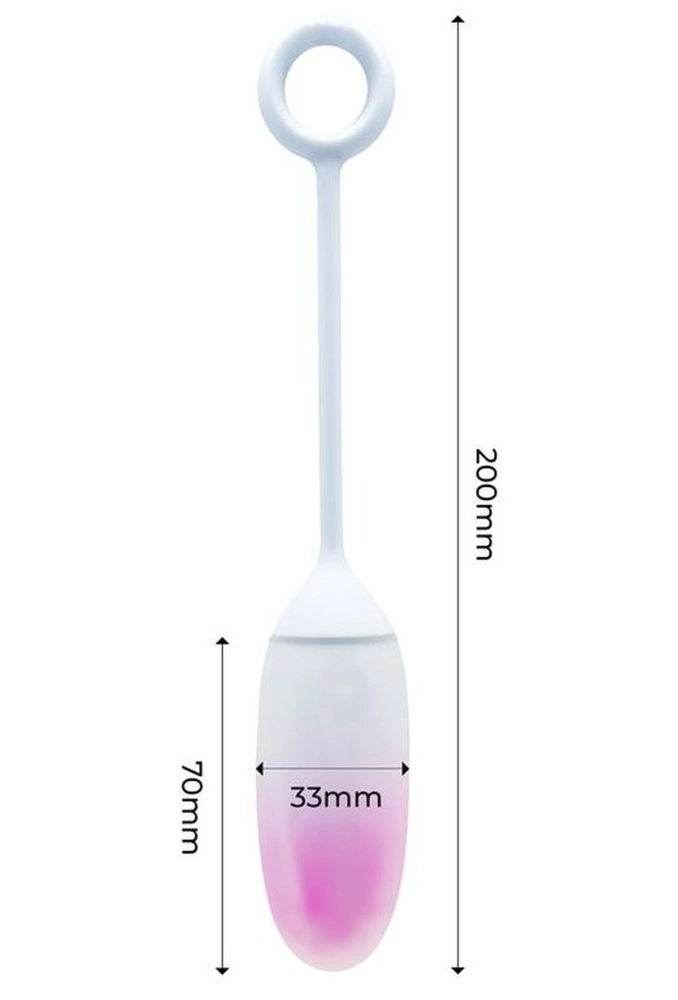 Intoyou App Series Vibrating Egg Blue - jajeczko wibrujące sterowane aplikacją 4.webp