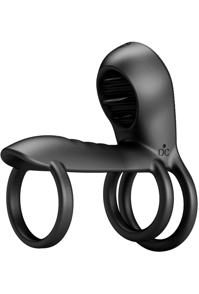Pretty Love Vibrating Penis Ring - wibrująca nakładka na penisa.webp