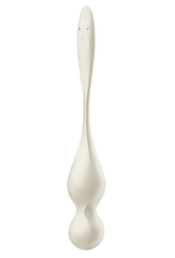 Satisfyer Love Birds 1 White - wibrujące kulki gejszy sterowane aplikacją 5.webp