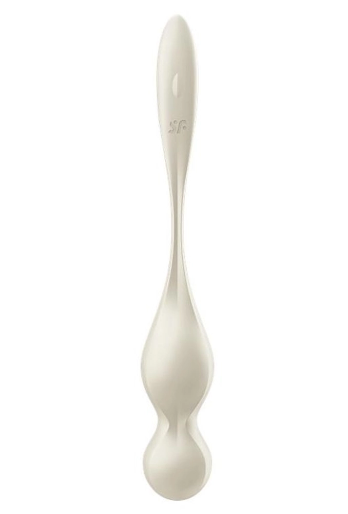Satisfyer Love Birds 1 White - wibrujące kulki gejszy sterowane aplikacją 3.webp