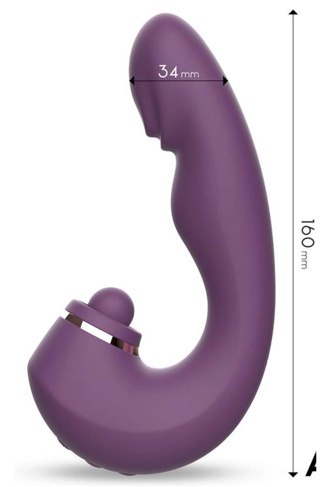 Action Turis - wibrator ze stymulatorem łechtaczki 6.webp