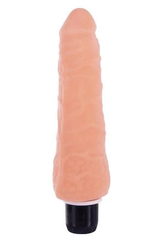 True Feel Vibrator 6.5" II - realistyczny wibrator z cyberskóry