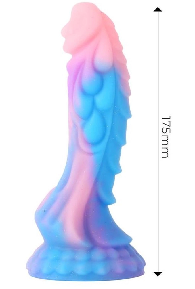 Dildox Luminiscent Dragon - silikonowe dildo świecące w ciemności 6.webp