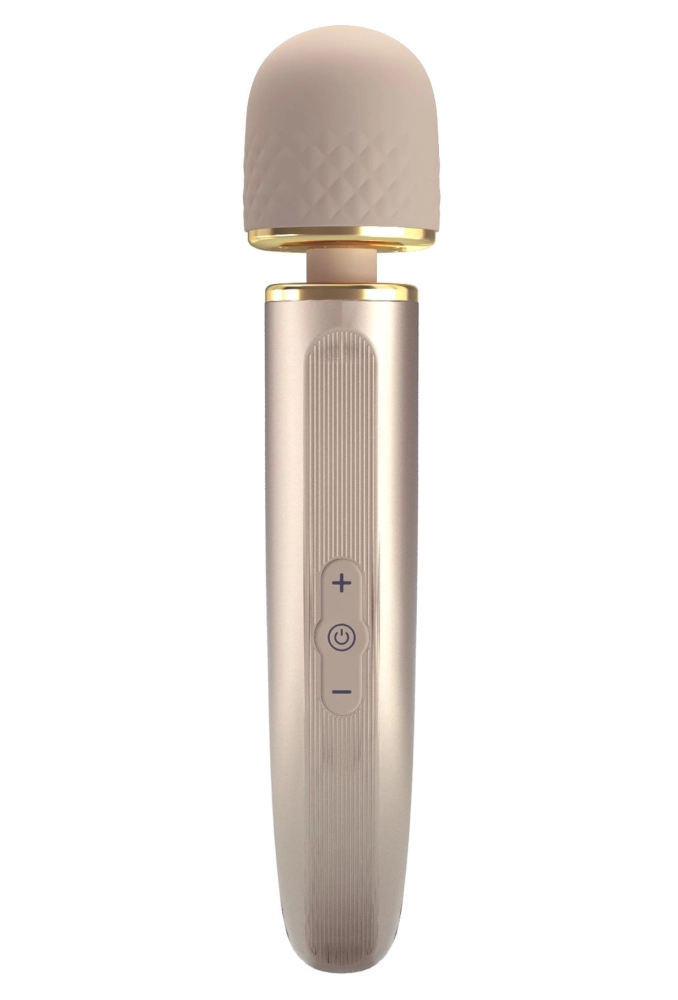 Pretty Love Interesting Massager Gold - rożdżka masażer do ciała i łechtaczki  8.webp
