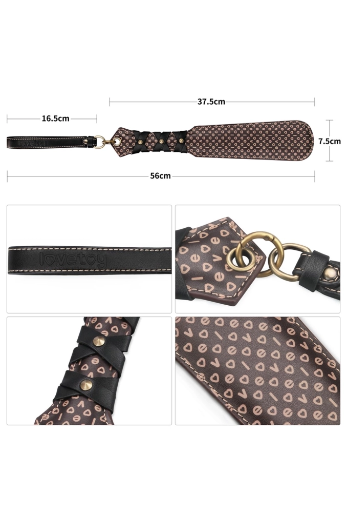 Lovetoy Rebellion Reign Love Paddle - rustykalna dwustronna packa 10.webp