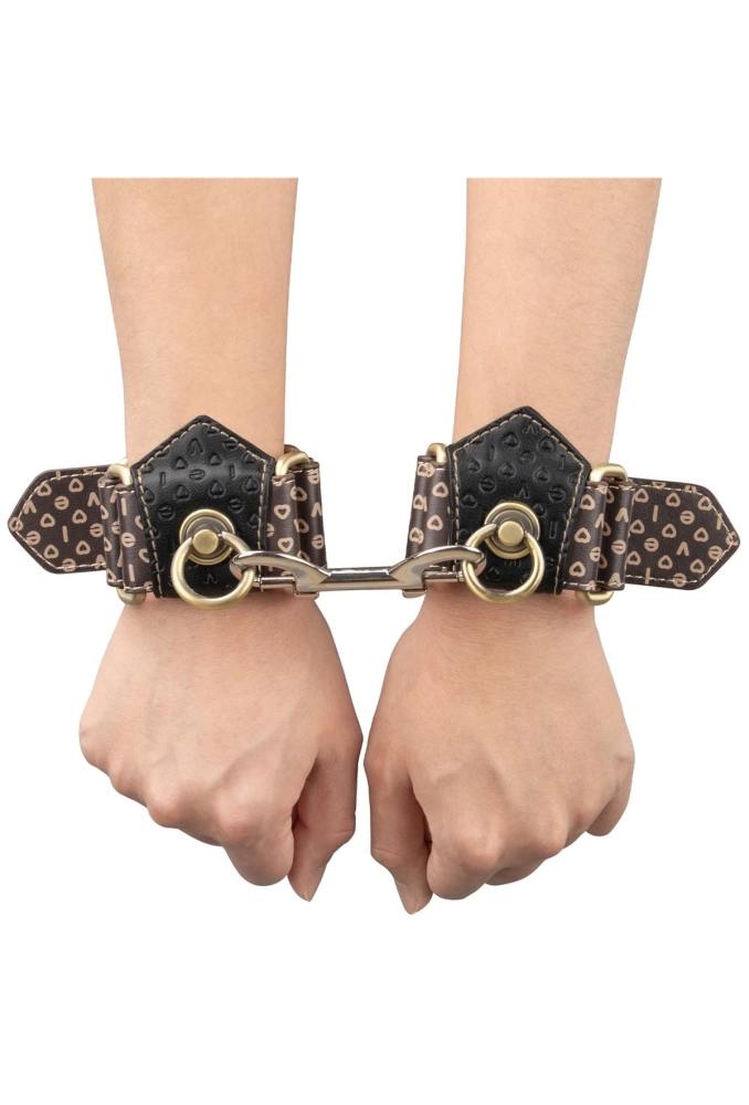 Lovetoy Rebellion Reign Handcuffs - rustykalne kajdanki na ręce 4.webp