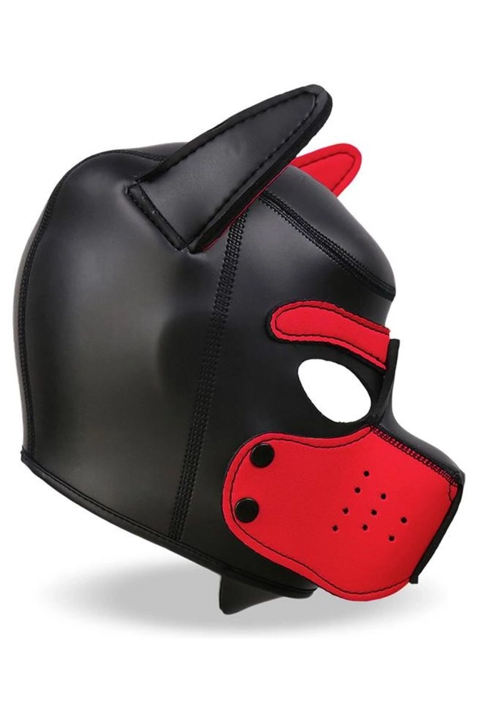 Intoyou Bdsm Line Hound Dog BlackRed - maska psa 2.webp