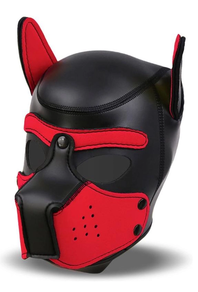 Intoyou Bdsm Line Hound Dog BlackRed - maska psa.webp
