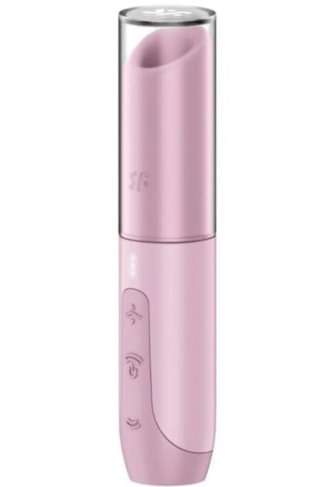 Satisfyer Secret Kiss Air Pulse Vibrator - stymulator falami powietrza w kształcie pomadki.webp
