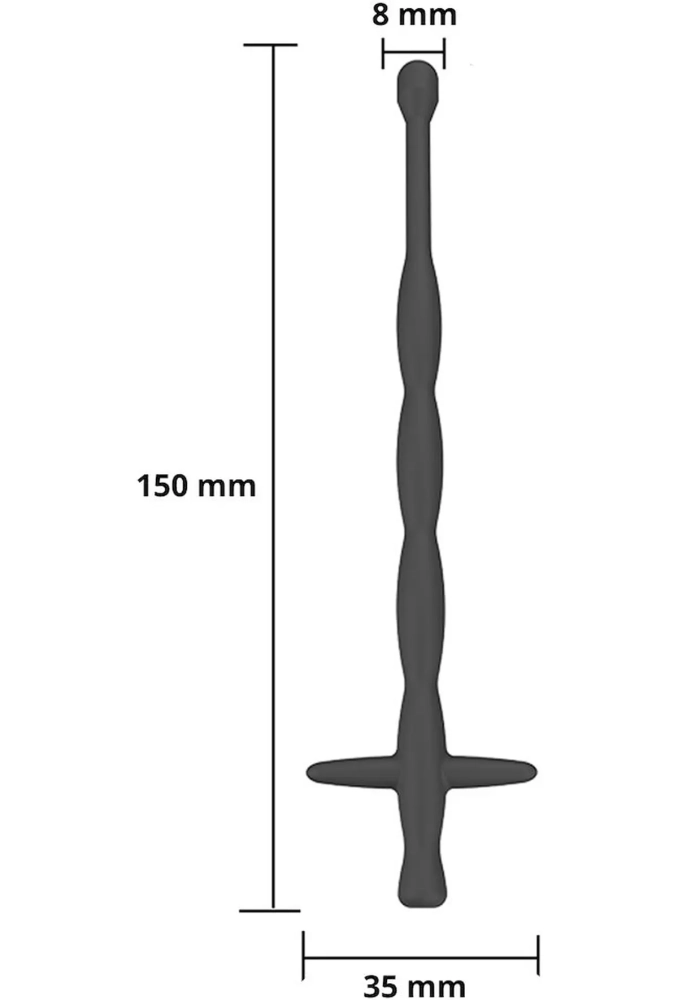 B10 Men's Play Dilator for Men - silikonowy dilator penisa 4.webp