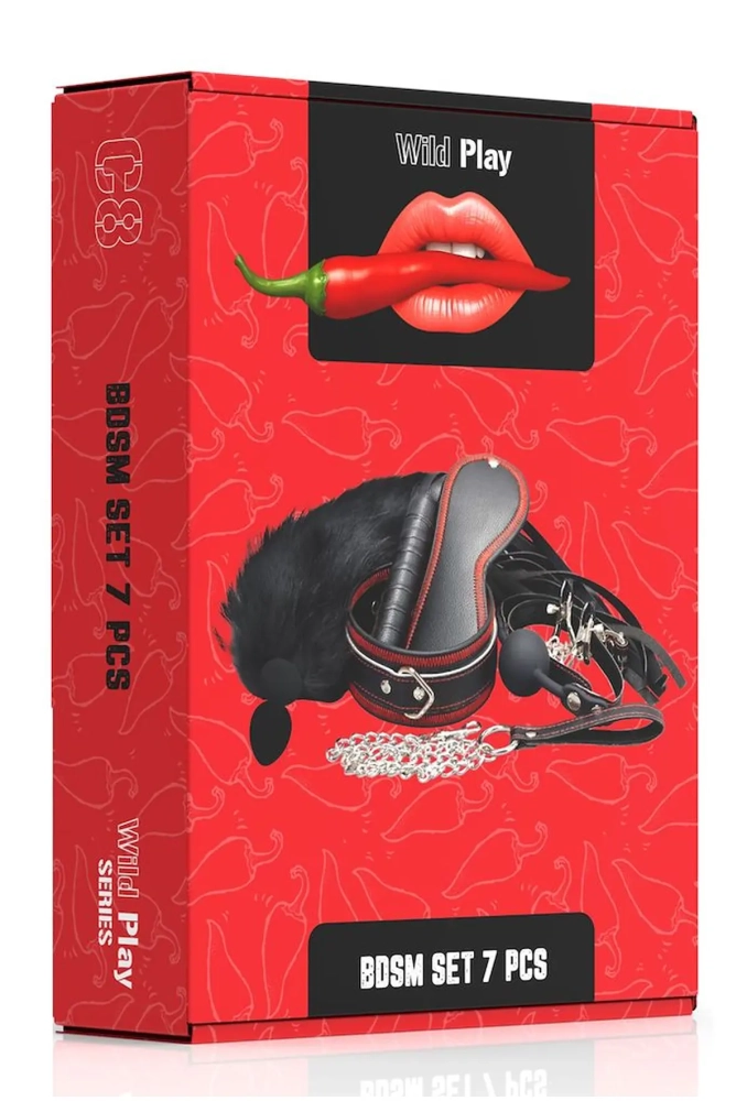 C8 Wild Play BDSM Set 7 szt. - zestaw akcesoriów erotycznych.webp