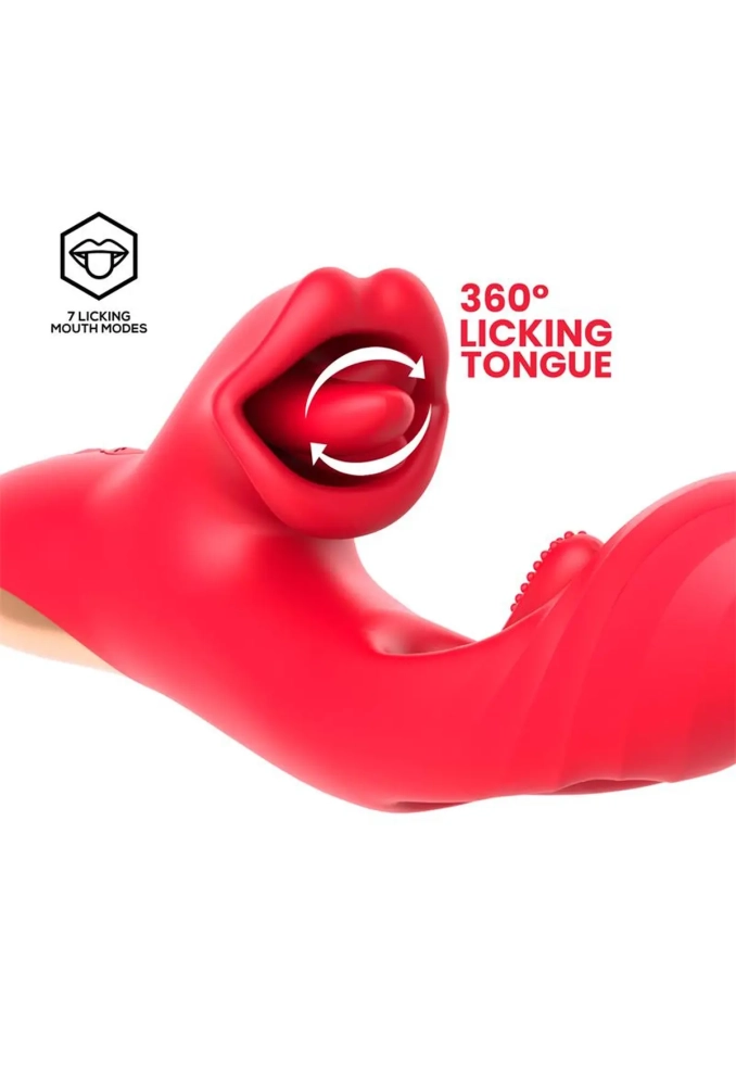 INTOYOU Grant Flipping Tongue - wibrator ze stymulatorem łechtaczki 4.webp