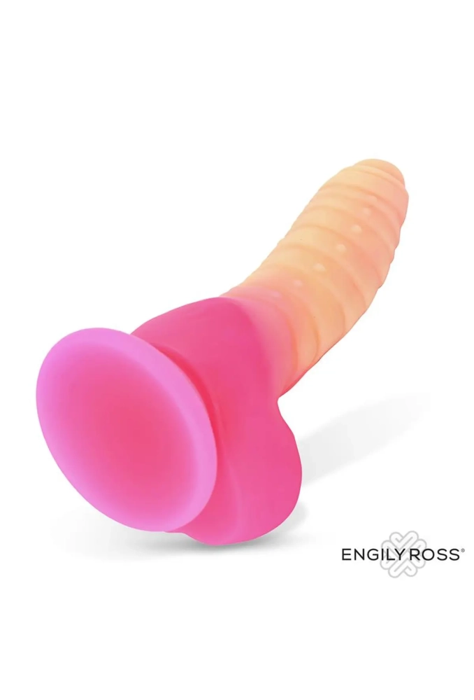 Engily Ross Scalidor Dildo 18 cm - silikonowe dildo świecące w ciemności 4.webp