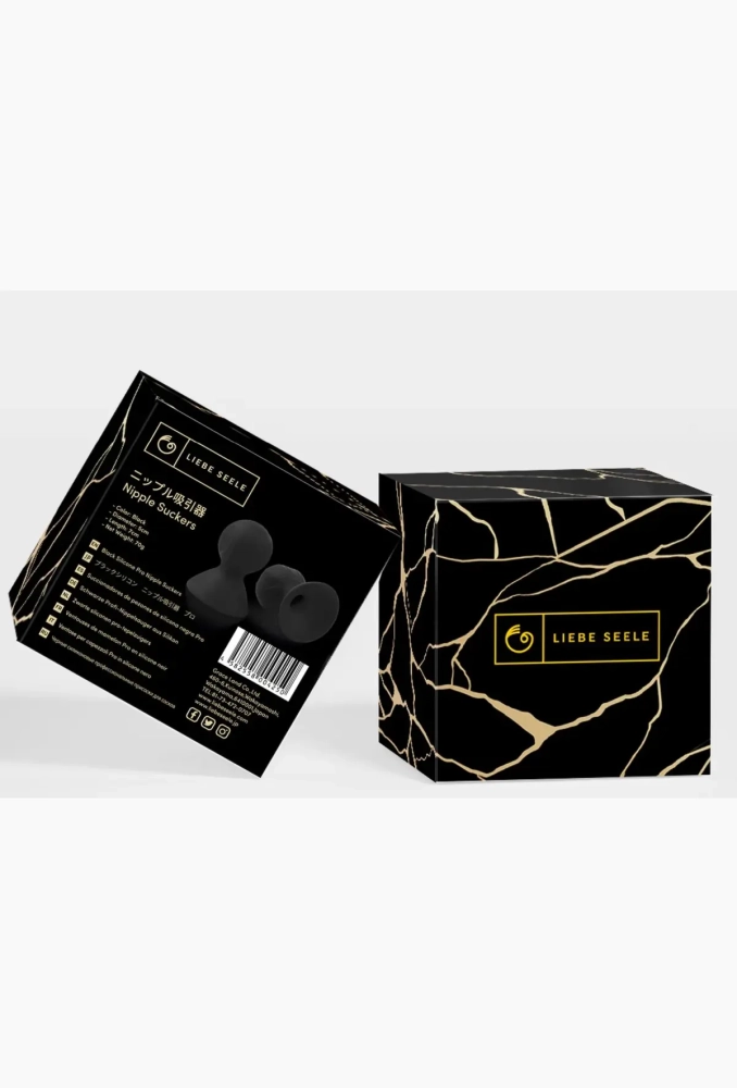 Silicone Nipple Suckers Vacuum Nipple Play Suckers Black - pompki na sutki 2.webp