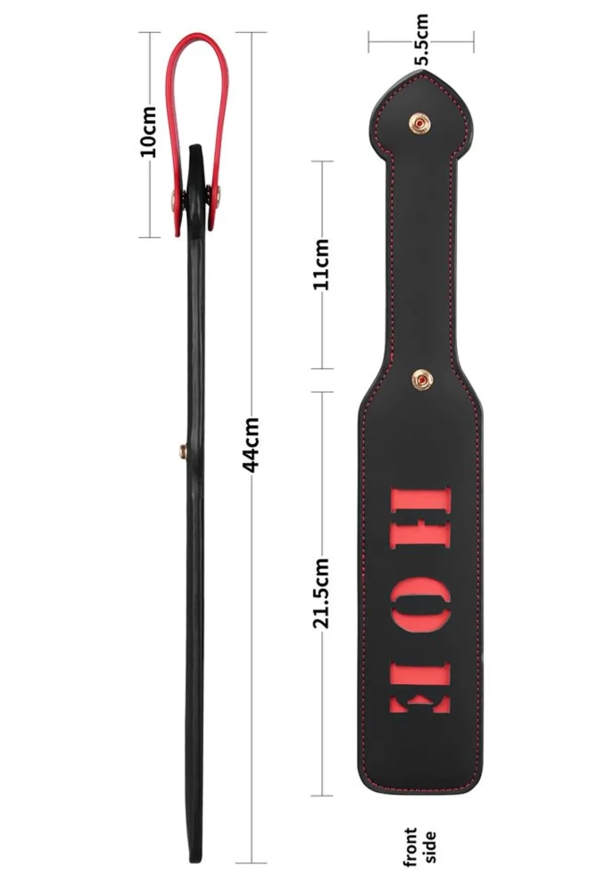 Lovetoy Rebellion Reign Rope Paddle 15 HOE - packa 2.webp