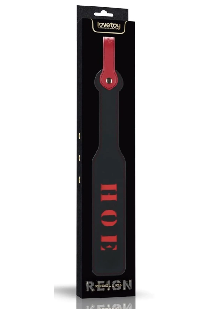 Lovetoy Rebellion Reign Rope Paddle 15 HOE - packa.webp