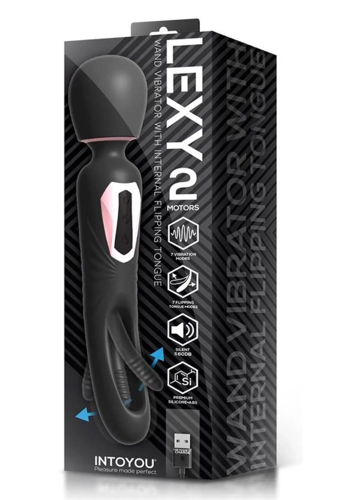 Intoyou Lexy - dwustronny masażer do ciała i miejsc intymnych.webp